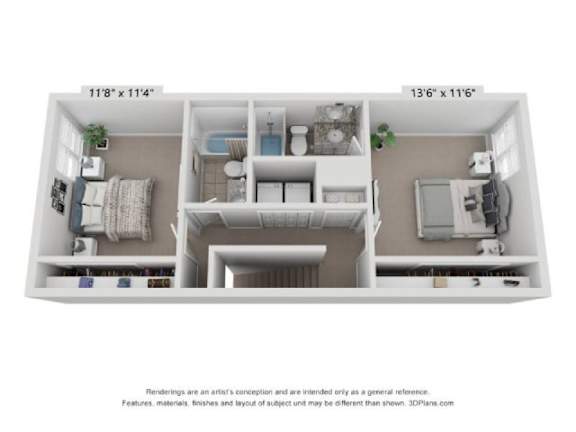 a floor plan of a 2100 sq ft apartment