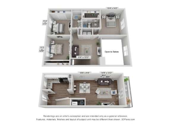floor plan photo of the residences at stadium estates in surprise