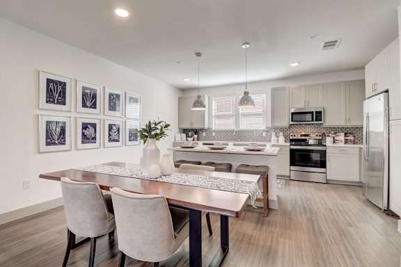 Modern Touches Throughout Apartment at Midway Urban Village in Farmers Branch Texas