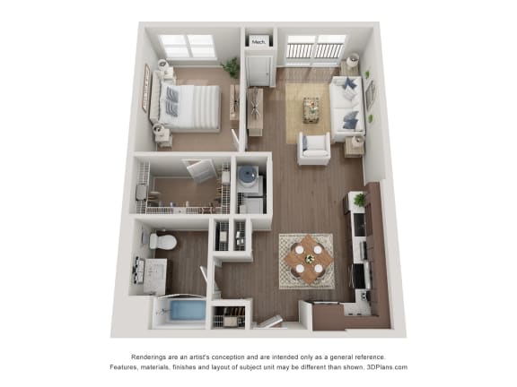 a floor plan of the villas at houston levee west apartments in cordova,