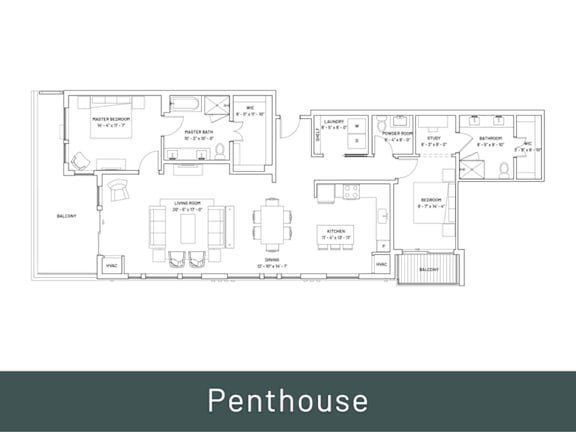 a floor plan of a house for rent