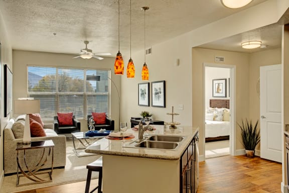Hills at Sandy Station Kitchen Island