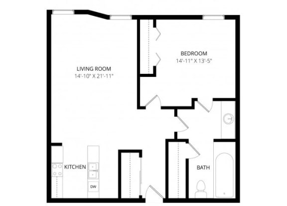 Alpine  Apartments - Floorplan