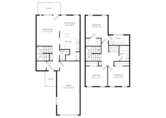 Birchwood Homes Apartments - Floorplan