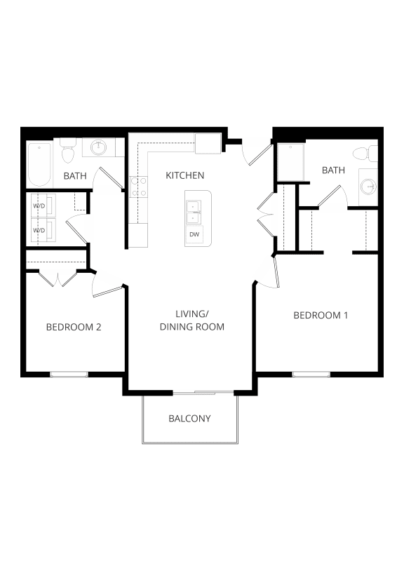 a floor plan of a house showing the living room and dining room