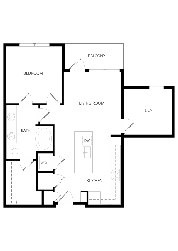 an illustration of a floor plan of a house