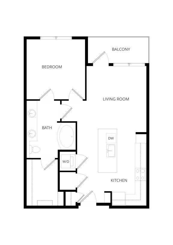 an illustration of a floor plan of a house