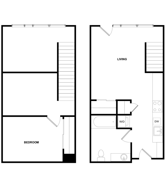 a floor plan of a small house
