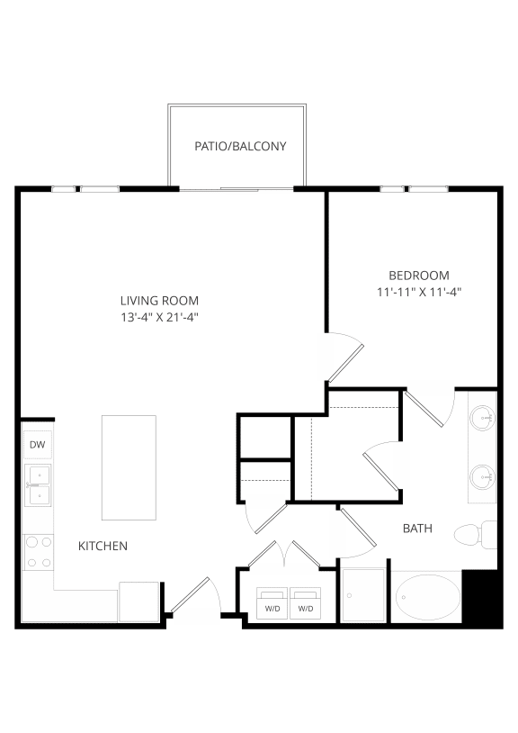 an illustration of a floor plan of a house
