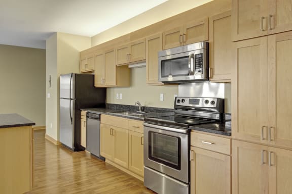 Lofts at Farmers Market Stainless Steel Appliances