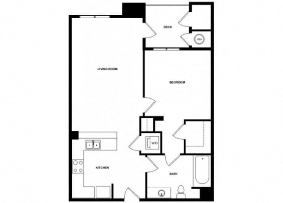 a black and white floor plan of a house