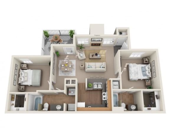  Floor Plan Magnolia Renovated