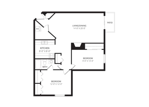 Floor Plan  bedroom floor plan | the mansions on the park