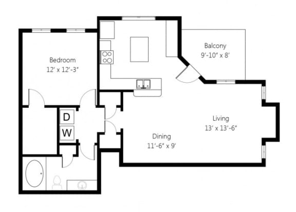 a floor plan of a house