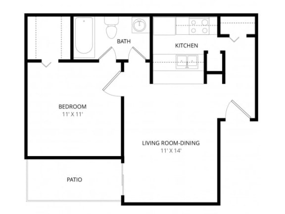  Floor Plan 1x1 sm