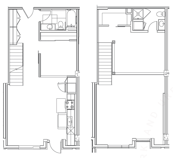 bedroom floor plan of a small modern house