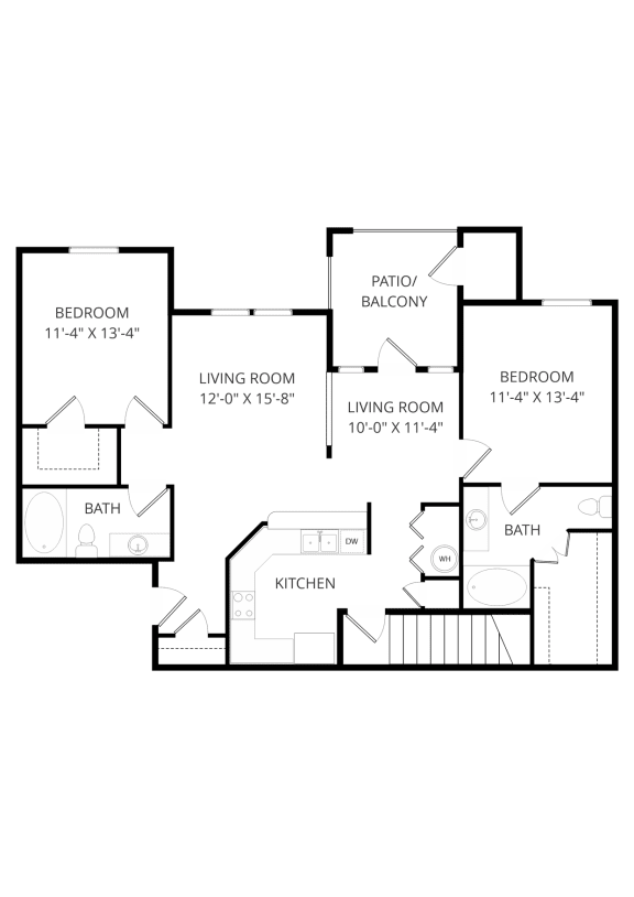 Stoneleigh on May floorplan, Weidner Real Estate Properties