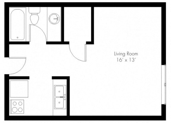 Castle Apartments - Floorplan