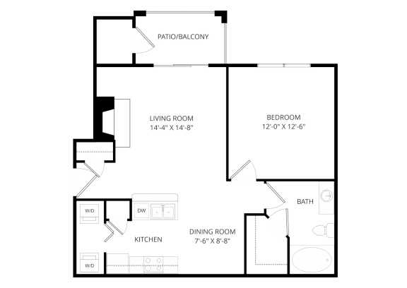  Floor Plan 1A