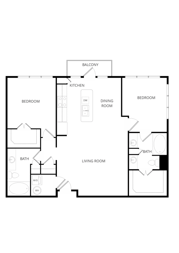 Floor Plan  Lofts - B1a