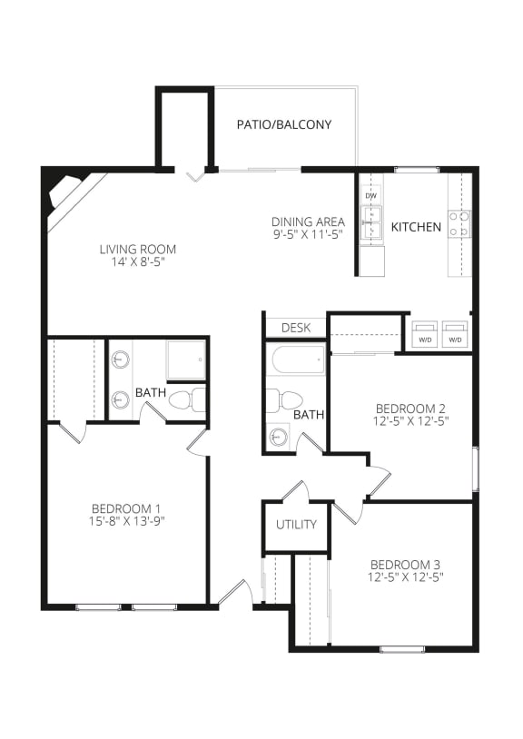 The Retreat at Austin Bluffs Apartments in Ward 2 4675 Templeton Park