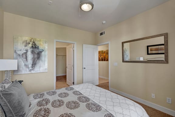 Tuscany at Faudree Large Bedroom with Walk In Closet