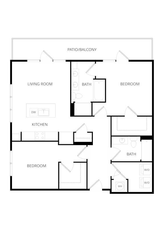 this is a drawing of a floor plan of a house