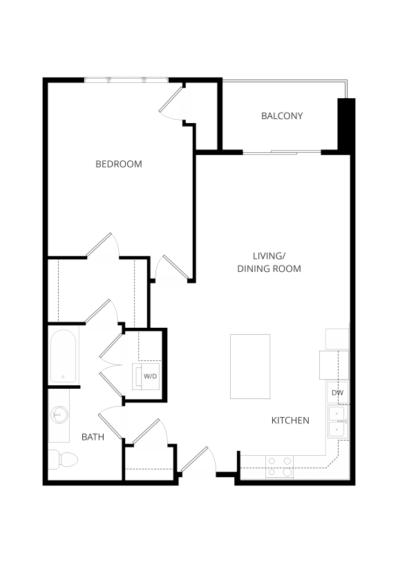 an illustration of a floor plan of a house