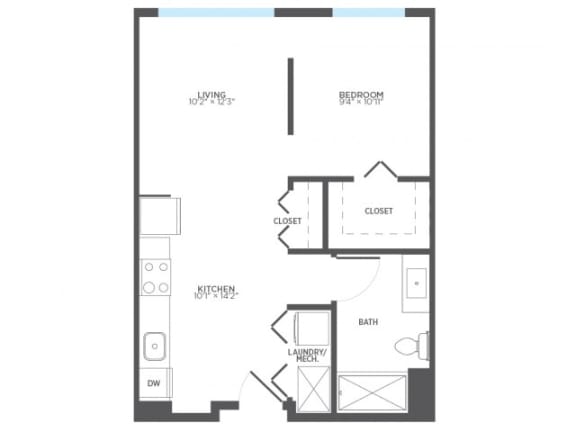 WHIPSTITCH Studio Floor Plan at Stitchweld, MILWAUKEE, WI