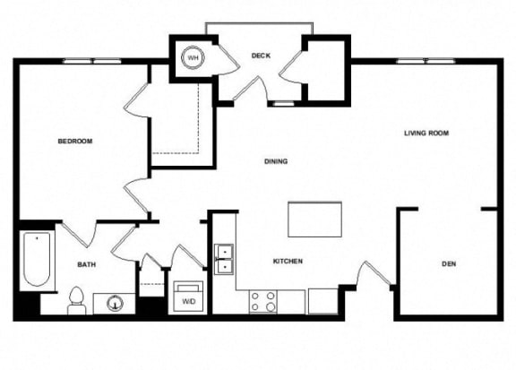 a floor plan of a home