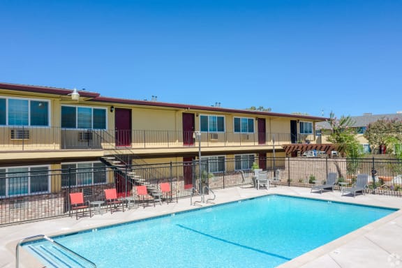 Pool View at Dover Park Apartments, Fairfield, CA, 94533