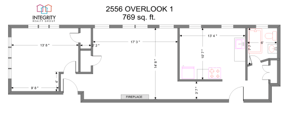 The Coronado, 1 Bedroom 1 Bath at Integrity Cleveland Heights, Cleveland Heights, Ohio