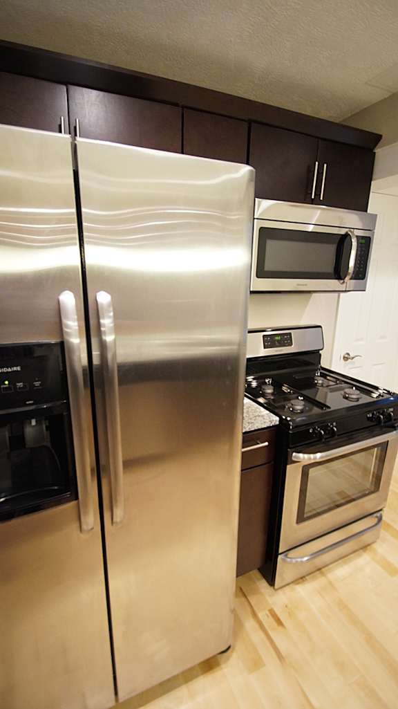 Refrigerator in the Kitchen  at Integrity Cleveland Heights, Cleveland Heights, Ohio