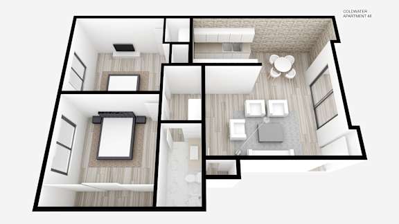 One Bed + One Bath