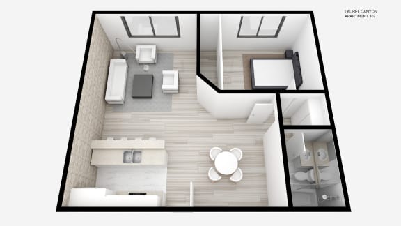One Bed + One Bath