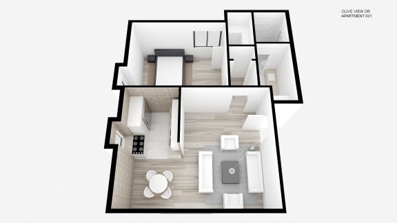 One Bed + One Bath