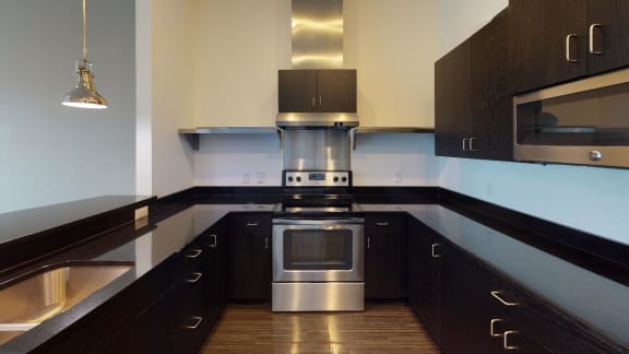 Spacious Kitchen at The Mosaic on Broadway, Texas, 78215