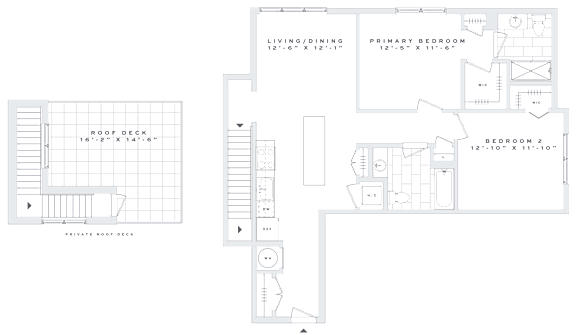 Open Floor Plan Layout apartments in Rahway NJ