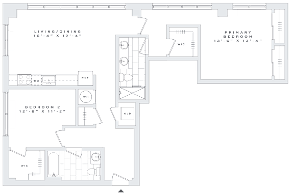a diagram of a floor plan of a house