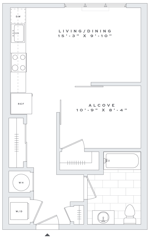 Floor Plans of The Mint in Rahway, NJ