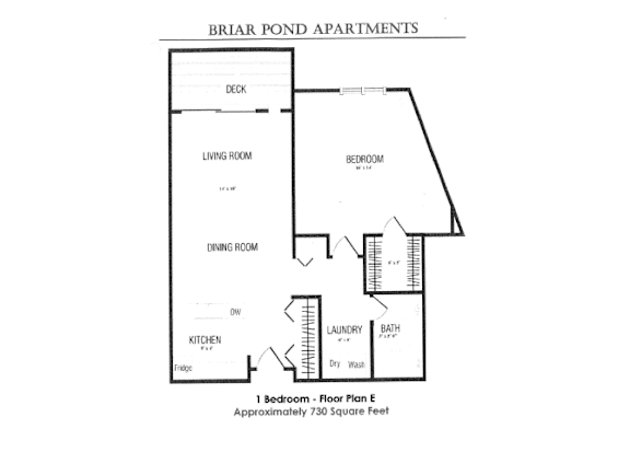 the floor plan