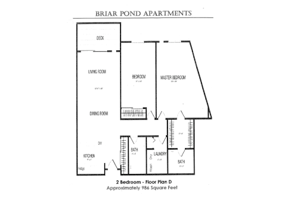 the floor plan of the bond apartments