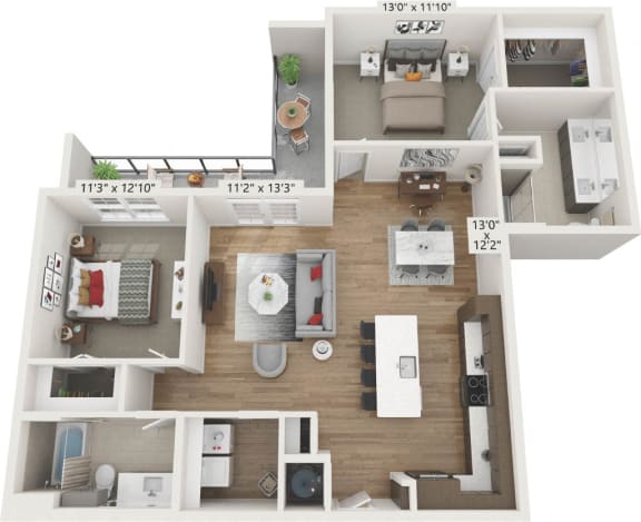 Floor Plan  a 2400 sq ft floor plan with a bedroom and a living room