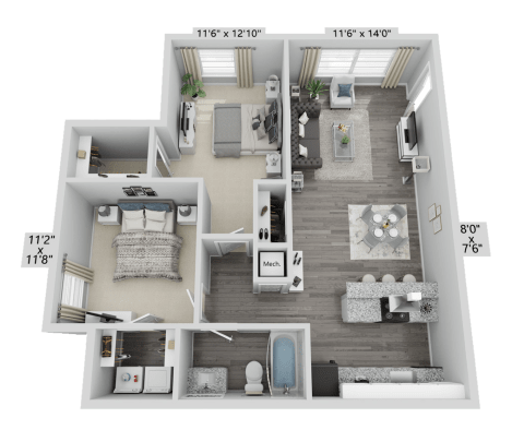Floor Plan B2