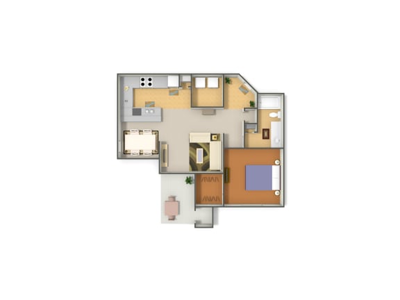 bedroom floor plan | apartments in pittsburgh pa | the alden