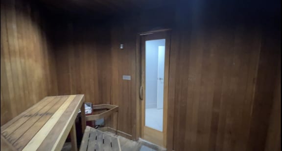 Sauna at Augusta Court Apartments, Houston, TX, 77057
