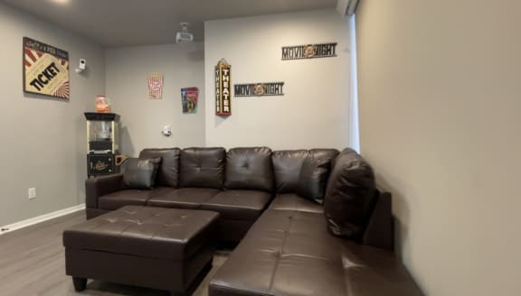 Private Movie Room1 at Augusta Court Apartments, Houston, TX, 77057