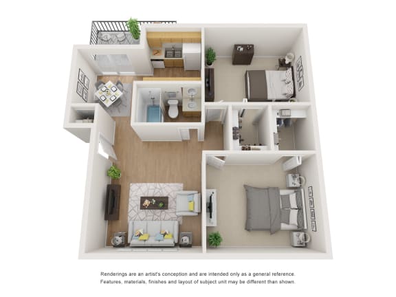 Floor Plan  B1 Floor Plan  at Wymberly Crossing, Texas