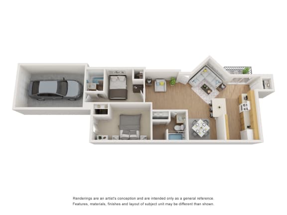 Floor Plan  B4 Floor Plan at Wymberly Crossing, Grand Prairie, 75052