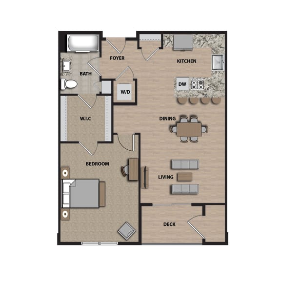1 & 2 Bedroom Apartments in North Attleboro 21 East Apartments